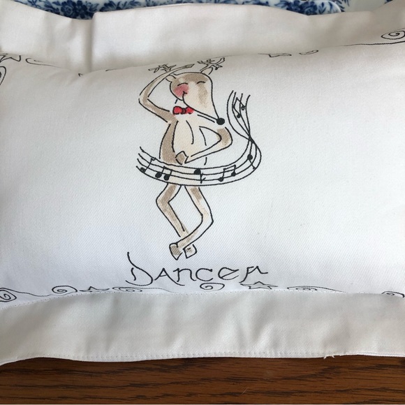 Dancer Christmas Pillow - Picture 2 of 7